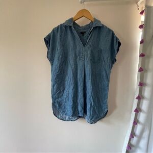 Talbots Blue Button Down Shirt
